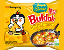Samyang Buldak Cheese Hot Chicken Ramen – 8 Pack (130g Each)